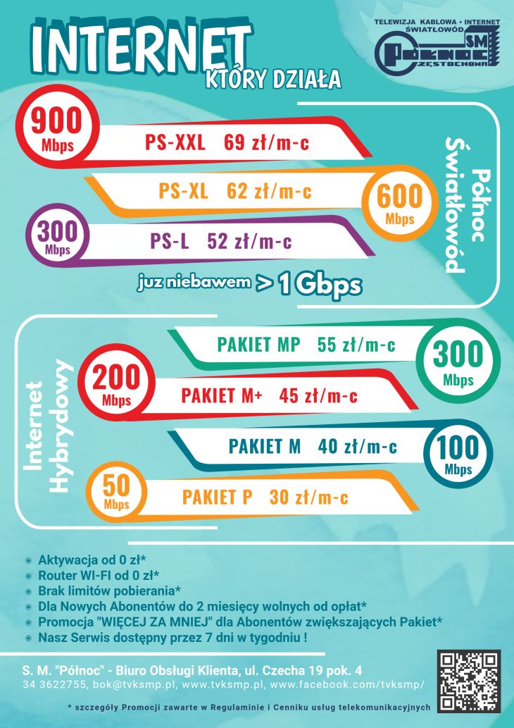 Oferta - internet